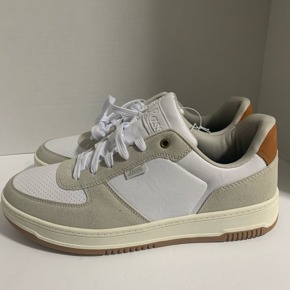 Bass Mens White Sneaker Shoes Size 11